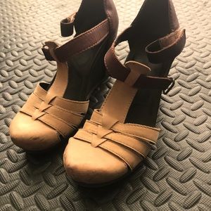 Otbt duo-tone wedge Shoe